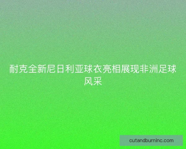 耐克全新尼日利亚球衣亮相展现非洲足球风采 耐克全新尼日利亚球衣亮相展现非洲足球风采
